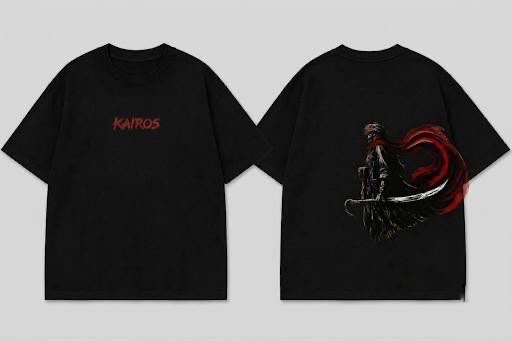KAIROS Box Fit Graphic Tee — Dark Warrior